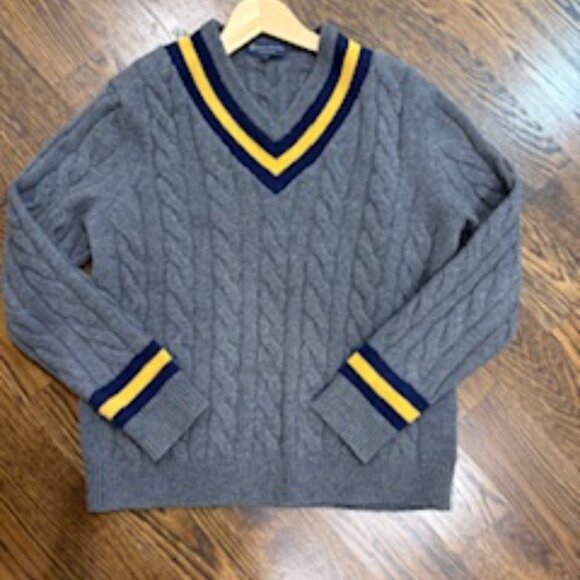 Like New Brooks Brothers wool sweater sz L - Picture 5 of 10